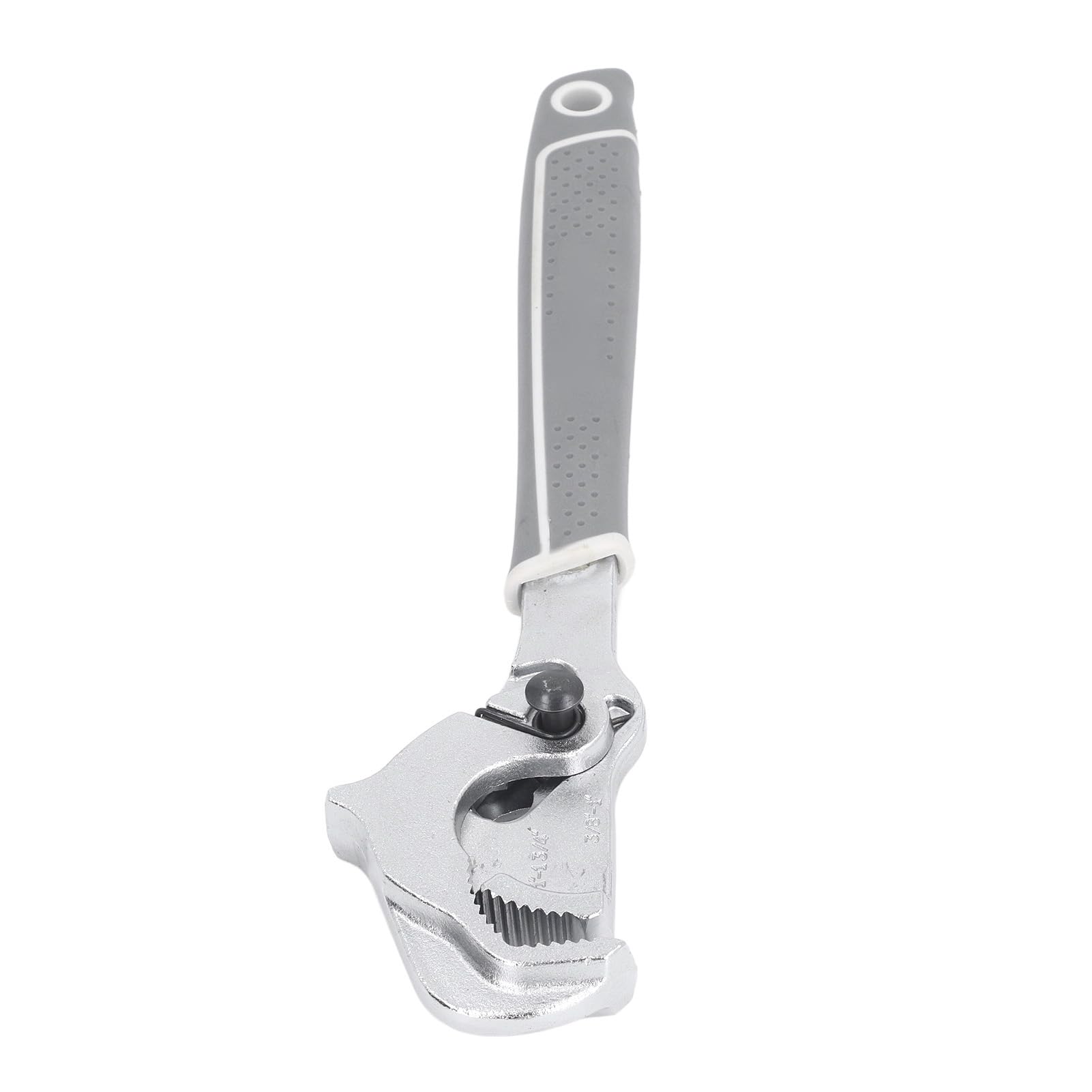 Clé à pipe auto-ajustable, 30 cm tête pivotante 180°