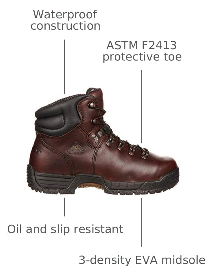 Image of ROCKY MobiLite Steel Toe Waterproof Work Boots