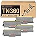 V4INK New Compatible Brother TN360 TN330 Toner Cartridge for Brother HL-2140 HL-2170W Brother DCP-7030 DCP-7040 Brother MFC-7340 MFC-7345N MFC-7440N MFC-7840W Printer – Black & High Yield (IVRTN360)