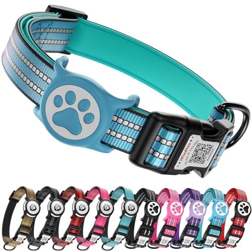 ilFindYou AirTag �h�b�O�J���[ ��^���p IP68 �h�� �G�A�^�O �h�b�O�J���[ Apple AirTag �z���_�[�t�� ���� QR�R�[�h �p�[�\�i���C�Y �h�b�O�^�O(�u���[�AL)