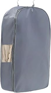 保管用衣装バッグ 収納バッグ ガーメントバッグ 服バッグ 衣類収納バッグ - 透明窓付き 衣類保管収納ケース,防塵衣服カバー | 男性用 家庭用 寝室用 クローゼット用 ワードローブ用 結婚式用 引越し用 旅行用 ジャケット用 セーター用 コート用