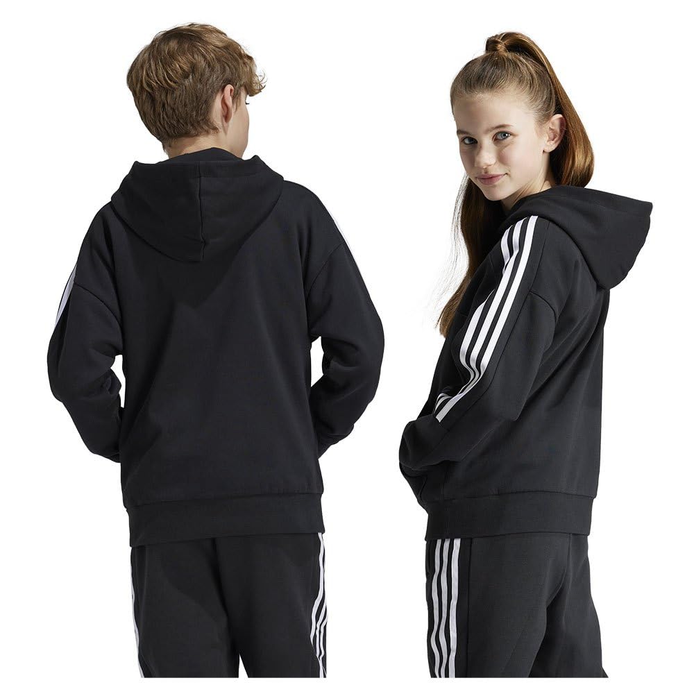 Adidas Hot Fleece Felpa con Cappuccio Unisex - Bambini e Ragazzi (Pacco da 1)