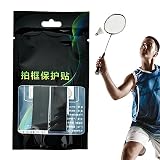 Bexdug Adhesivo Cabeza Raqueta | Pegatinas Marco Raqueta Cinta Protectora Raqueta Tenis - Raqueta Head Frame Guard Etiqueta Protectora Raqueta Tenis Head AntiScratch