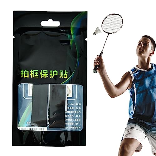 Bexdug Adhesivo Cabeza Raqueta | Pegatinas Marco Raqueta Cinta Protectora Raqueta Tenis - Raqueta Head Frame Guard Etiqueta Protectora Raqueta Tenis Head AntiScratch