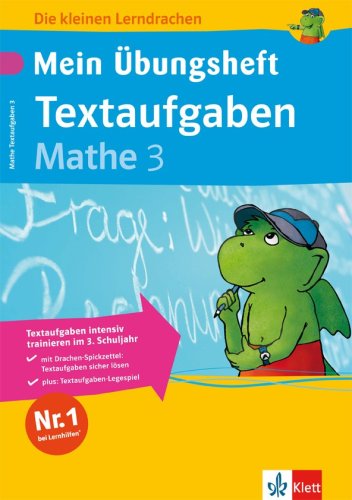 Mein Übungsheft Textaufgaben Mathe 3