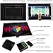 LED Activated Music T-Shirt Sound Luminous Equalizer for Adults and Kids Novelty Clothing Party DJ Music Show Wear(XXL, No19)