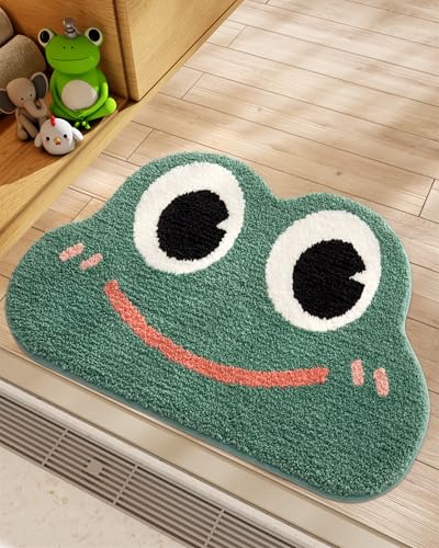 Lumi Frosch Grün Badematte