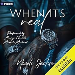 When It's Real Audiolibro Por Nicole Jackson arte de portada