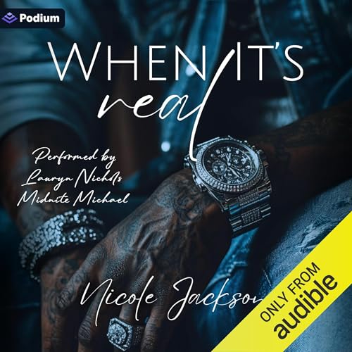 When It's Real Audiolibro Por Nicole Jackson arte de portada