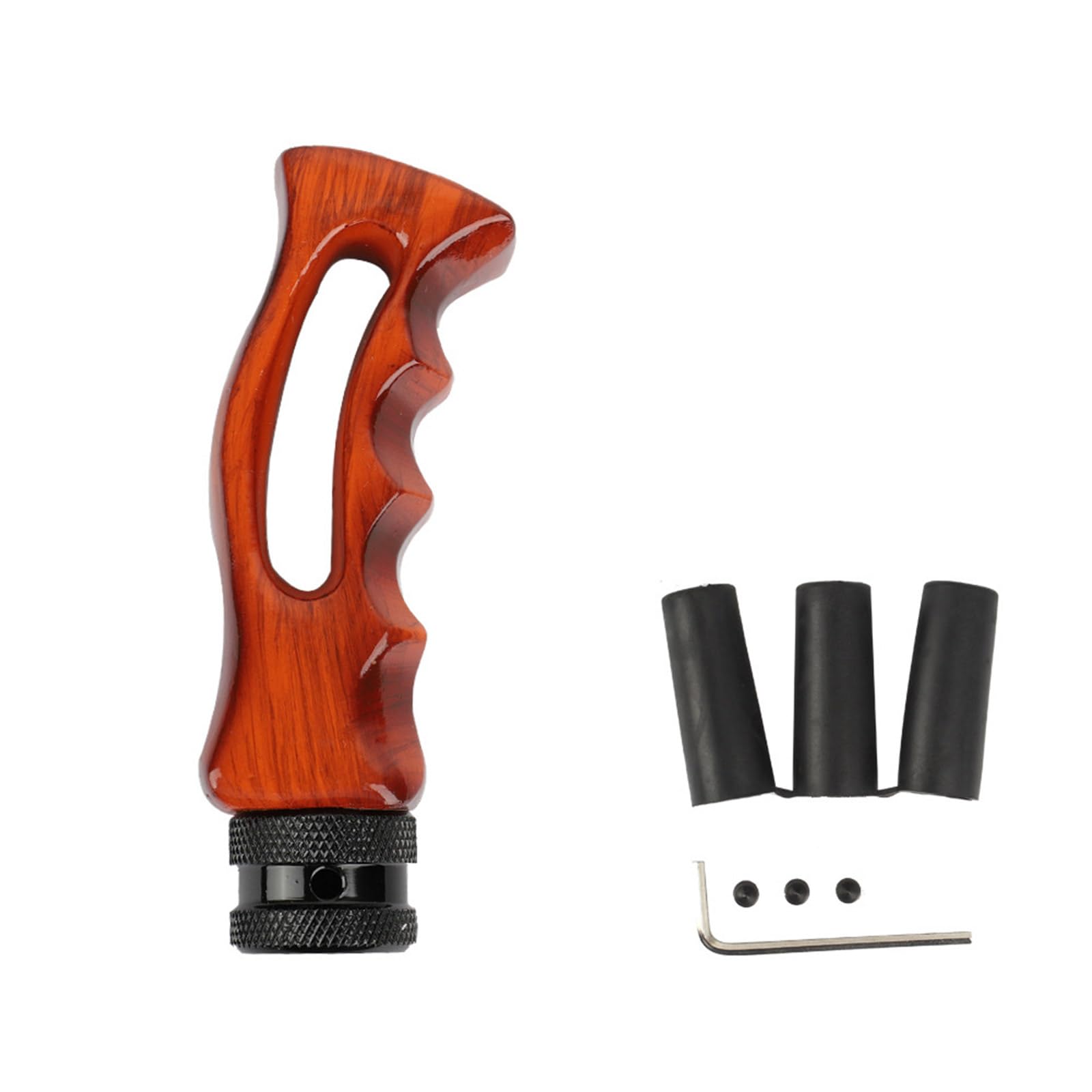 Hsioluted Gear Stick Shifter Knobs, Car Shift Head Knob Shifting Levers Fit Most Manual Automatic Vehicles with 3 Threaded Adapters Shift Knob