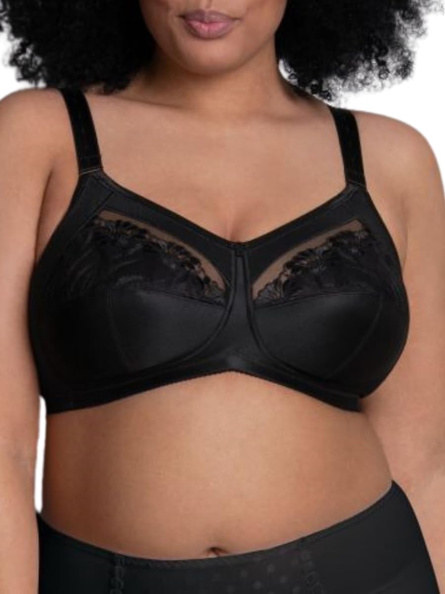 Anita Women's Full Figure Non-Wired Comfort Bra 5449 Black 36 D