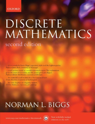 Discrete Mathematics, 2nd Edition by Norman L. Biggs (2002-07-30)