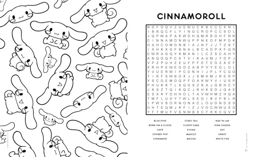 Hello Kitty and Friends Word Search, Quips, Quotes and Coloring Book (Coloring Book & Word Search)