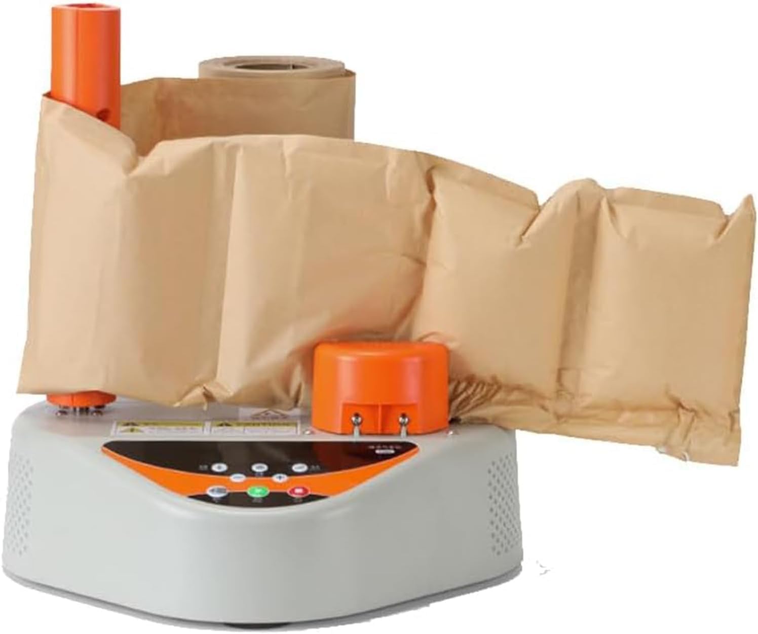Inflador de embalaje con cojín de aire, equipo de embalaje inflable automático, volumen de aire ajustable de 0 a 100, para envío logístico