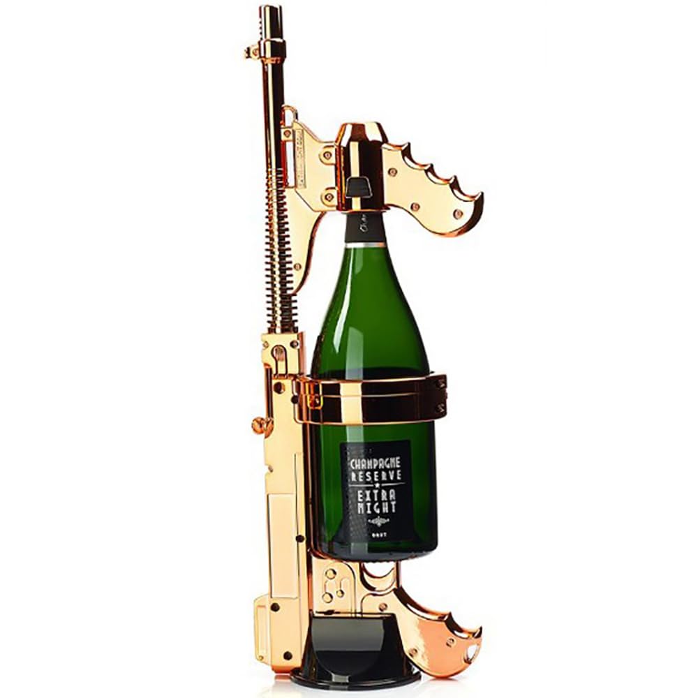 Pistola a spruzzo per champagne, pistola ad alcool multifunzione per birra e vino, 750 ml/1,5 l, ideale per feste di compleanno, matrimoni e celebrazioni