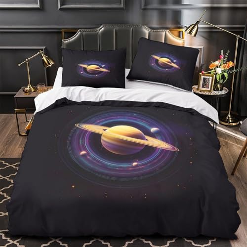 Housse de couette fermeture éclair anti-glissement microfibre douce 200x200