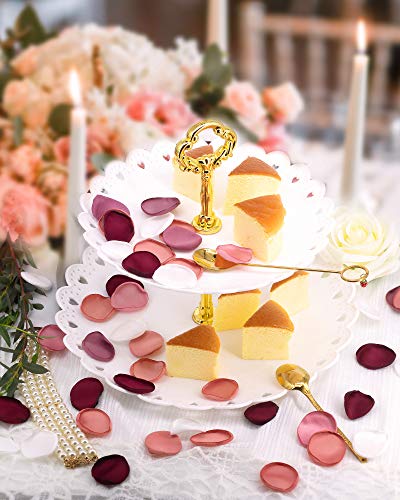 Hadwoer 200Pcs Artificial Flowers Silk Rose Petals Flower Girl Fake Scatter Petals For Wedding Aisle Centerpieces, Romantic Night, Anniversary, Valentine Day Courtship, Party Favors Home Decoration #TOP2