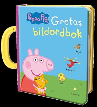 Board book Greta Gris: Gretas bildordbok [Swedish] Book