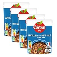Les informations ci-dessous s'appliquent à chaque unité du pack UN CLASSIQUE VERSION VEGETARIEN : Redécouvrez le petit salé avec des lentilles bio, légumes et tofu. Un plat préparé végétarien, riche en goût et en fibres, pour un repas complet et rapi...