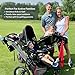 Kid Caddie - Golf Stroller Attachment - Easy Setup, Universal Fit, Golf Club Holder for Strollers, Introduces Kids to Golf, Encourages Early Golf Skills, Perfect Golf Gift for Parents