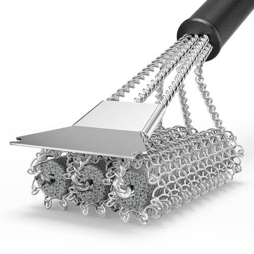HOUSE AGAIN Bristle-Free Grill Brush