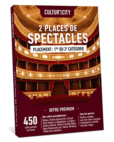  Cultur'In the city Coffret Cadeau - 2 Places -...
