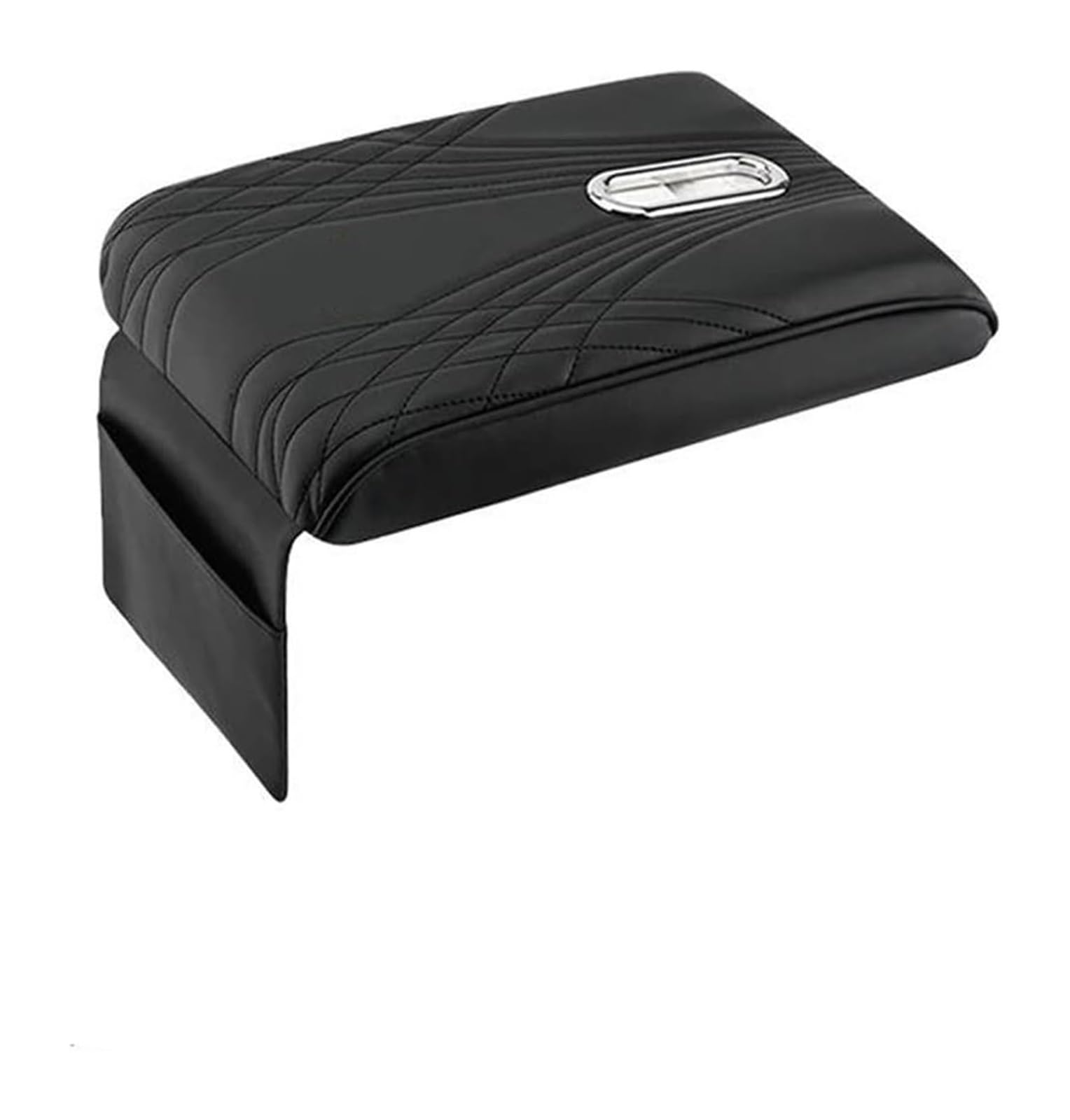 Hckclmbmzw Black-1Pc For Volvo Xc90 Xc60 T6 S60 C70 Xc40 V40 Xc70 V70 V60 C30 Car Centre Console Armrest Cushion Tissue Box Paper Towel Storage Car Armrest Center Console(Black-1Pc)