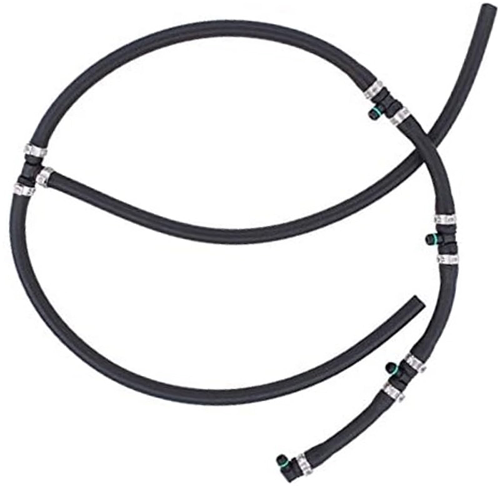 MEXWLOP Injector Leak off Hose Fuel Leak off Pipe, for V-, for Auxhall for Opel 1.7 Diesel Engines, for Astra H J, for Corsa D Meriva A B, for Zafira 55578366