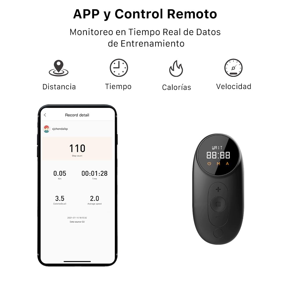 WalkingPad P1 Cinta de Correr Plegable - Cinta para Andar y Correr Plegable Cinta Correr Pequeña Plana 0,5-6 KM/H Cinta de Caminar Electrica para Casa y Oficina