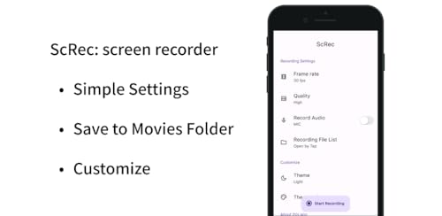 ScRec: screen recorder