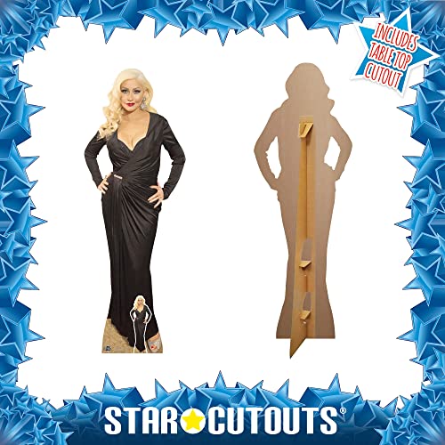 STAR CUTOUTS Christina Aguilera Cardboard Cutout With Mini Standee, LIFESIZE - Image 3