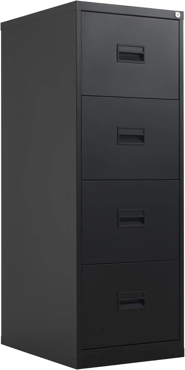 Talos Heavy Duty Steel Filing 4 Drawer Filing Fully