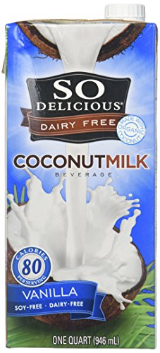 SO DELICIOUS Organic Vanilla Coconut Milk Beverage, 32 Ounce - 12 per case.