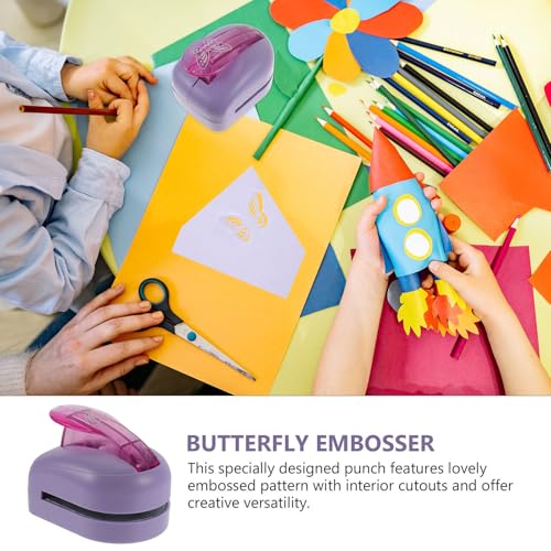 Perforadora de papel manual con diseño de insecto para troquelar tarjetas 7