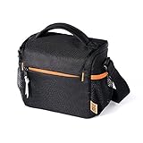 [サンワダイレクト] カメラバッグ 一眼レフ ショルダー 5L 軽量315g ベルト取付け対応 200-DGBG008BK 1個