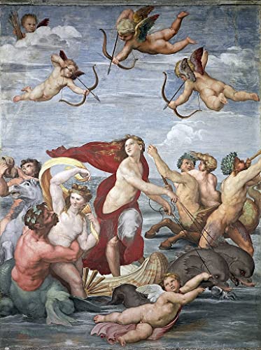 Image sur toile Nordique Peinture de Galatée de Raffaello Sanzio Raphael