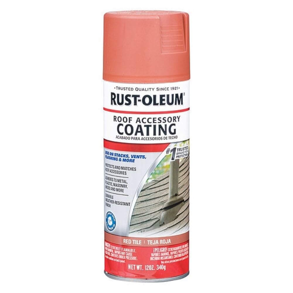 Rust-Oleum Red Tile / 12 Ounce (Pack of 1) / Coating Spray Spray Paint