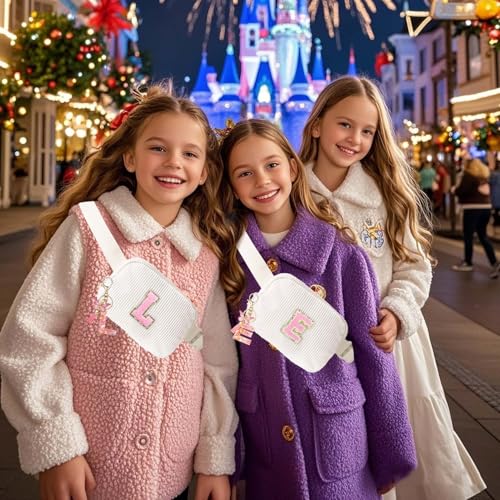 Image of Belt Crossbody Bag for Girls Women - Girls Fanny Pack Ages 8-12 Teen Birthday Gifts Small Waist Packs Trendy Kids Fanny Pack R