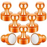 🟠【Großartiges Design】 – Die Oberfläche der Magneten ist dreifach beschichtet: Nickel-Kupfer-Nickel. Dies schützt die Magneten vor Korrosion und verlängert ihre Haltbarkeit erheblich. Die letzte Nickelschicht sorgt für eine glatte Oberfläche, die nichts zerkratzt. Dank der konischen Form lässt sich der starke Magnet leicht von der Oberfläche abnehmen.