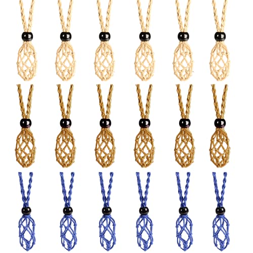 Support de collier cage en cristal pour porter vos pierres non percées sans risque de chute