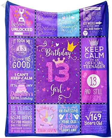 RFHBP Gifts for 13 Year Old Girl, 13Th Birthday Gifts for Girls, Teen Girl  Gifts