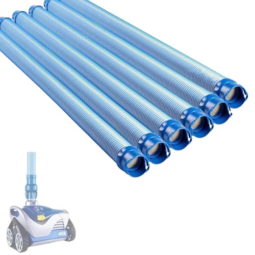 Chuanke Pool Vacuum Hose, Swimming Pool Cleaner Hose Replacement Kit, R0527700 Twist Lock Cleaner Hoses Compatible with Zodiac Baracuda MX6, MX8, X7, T3, T5 Pool Cleaners 39 Inch (6PCS)