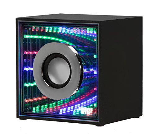 sharper image portable led party speaker sbt1034