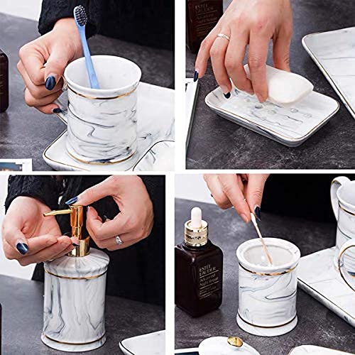 Amazon｜サニタリーセット ディスペンサー 歯ブラシスタンド 石鹸置き  