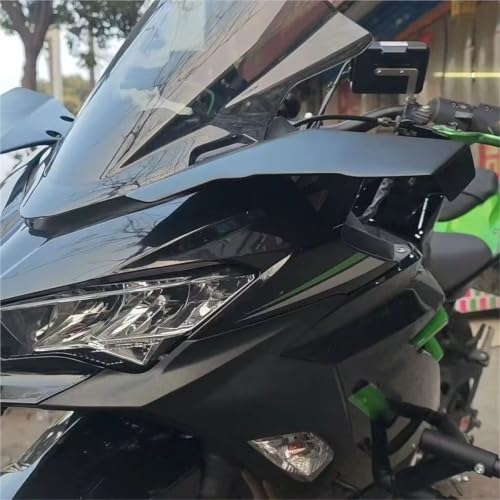 Ailes aérodynamiques Ninja 400 au design fixe et finitions précises - 5