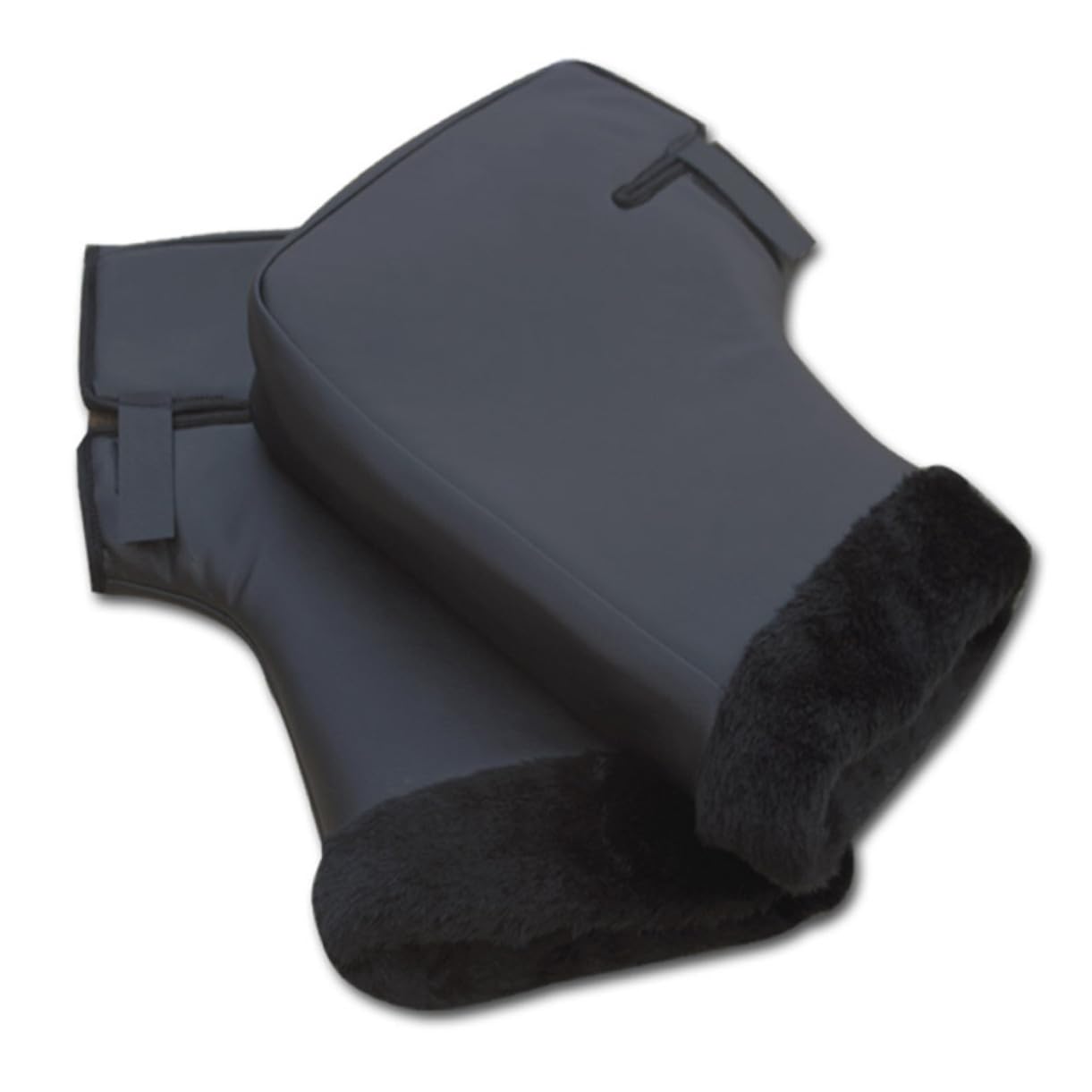 GALPADA Guantes de Ciclismo para Moto Unisex 1 Par en PU Negro
