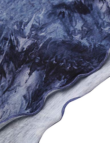 Ekouaer Tie Dye Pajamas Set Womens Loungewear Sleepwear 2 Piece Pj Sets #TOP2