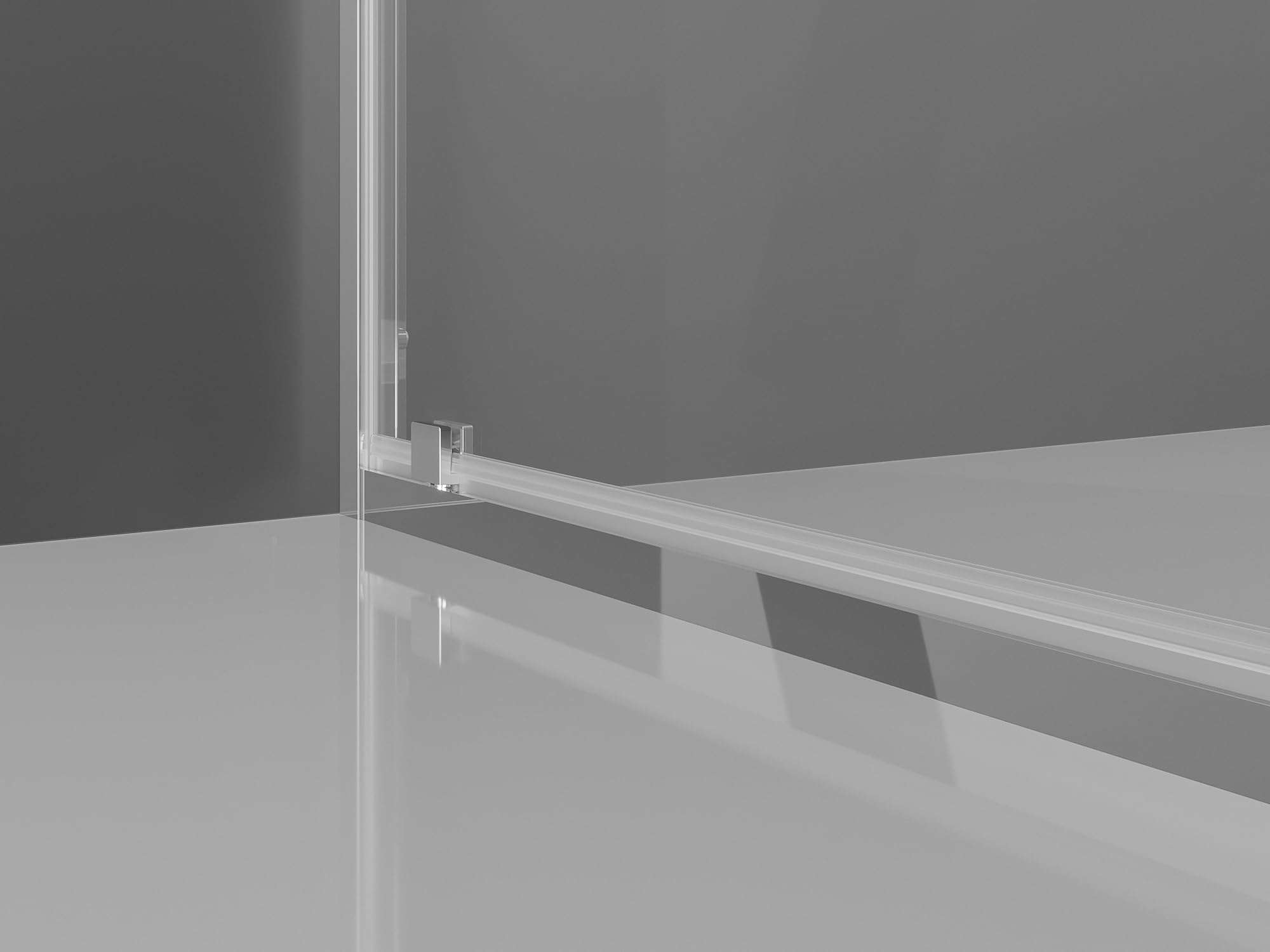 Mexen Exo Box Doccia Orientabile 120x90 Trasparente Cromo
