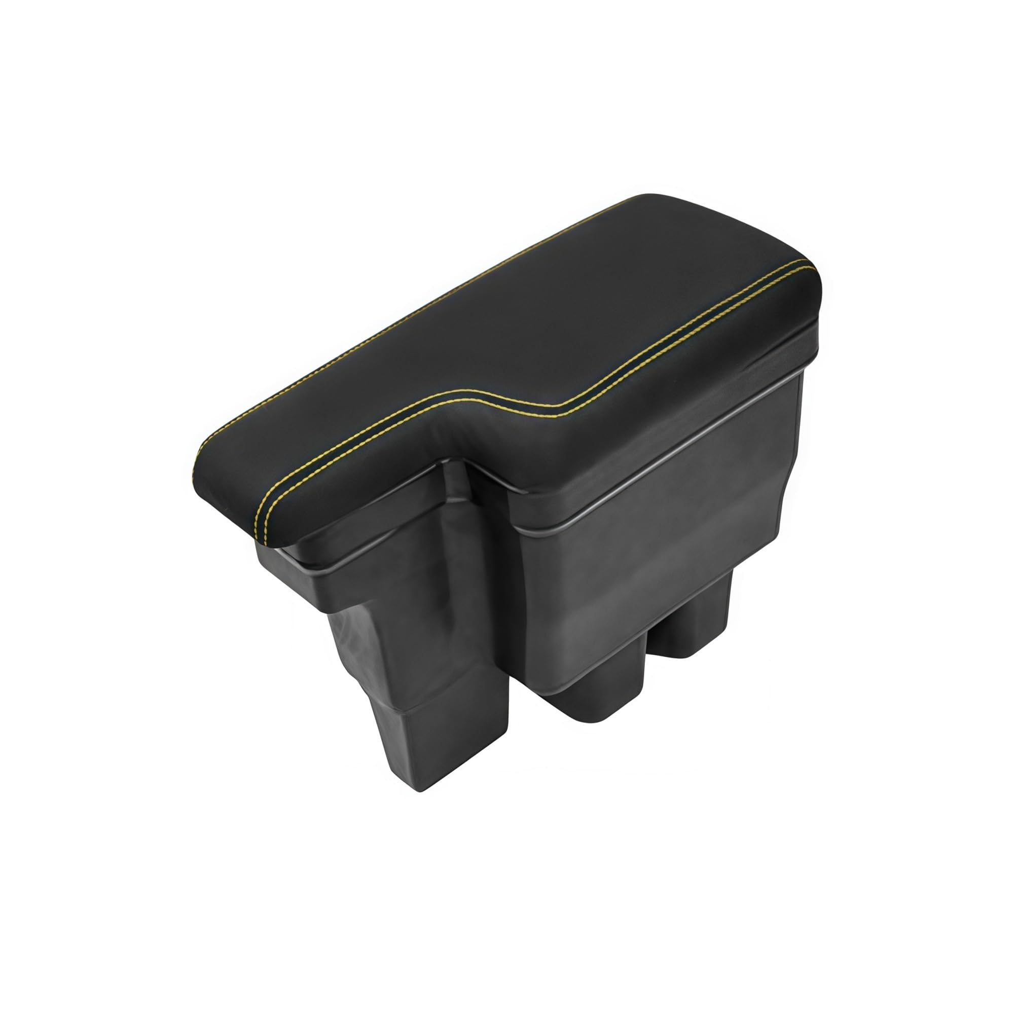 Aextroi Car Armrest Cushion For Suzuki for Jimny JB64 for Sierra JB74W 2019-2020 Car Center Armrest Box Storage Retrofit Parts(Yellow Armrest Box)