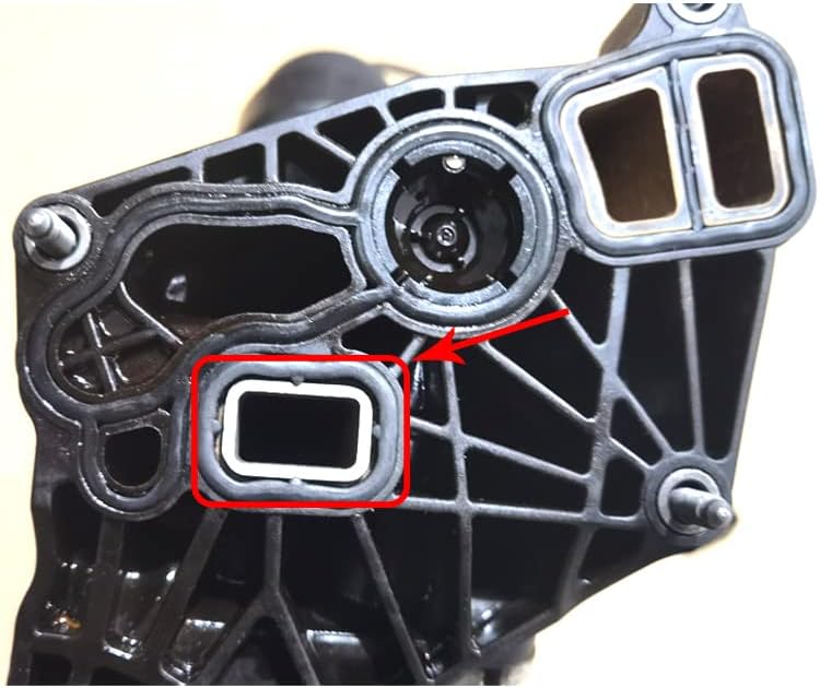 11428591462 11428591460 Engine Oil Cooler Gasket Set Compatible for BMW F30 F35 F45 F46 F49 F52 G20 G28 G38 B38 B48 X1 X3 MINI F60